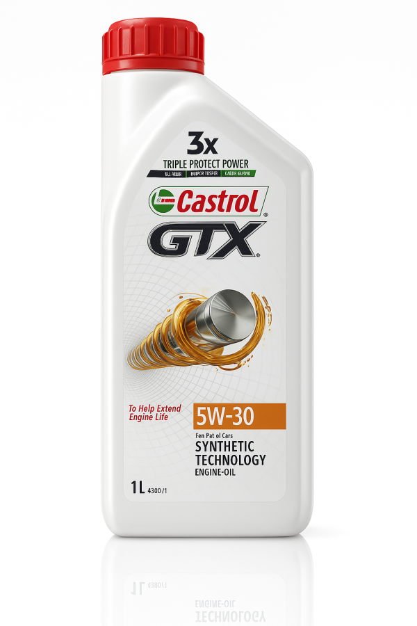 كاسترول GTX 5W-30 – عبوة 1 لتر