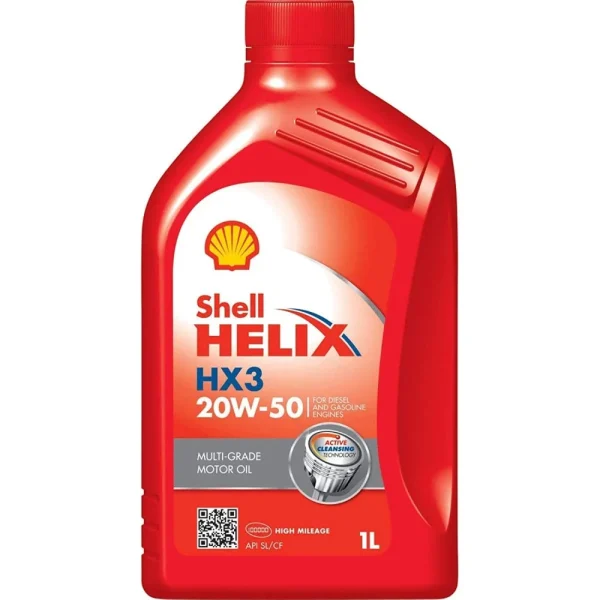 شل هيلكس HX3 20W-50 – 1 لتر SHELL HELIX HX3 20W-50 – 1L
